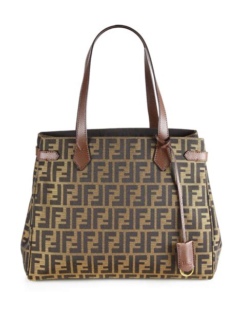 fendi zip top tote bags|fendi tote bag 2020.